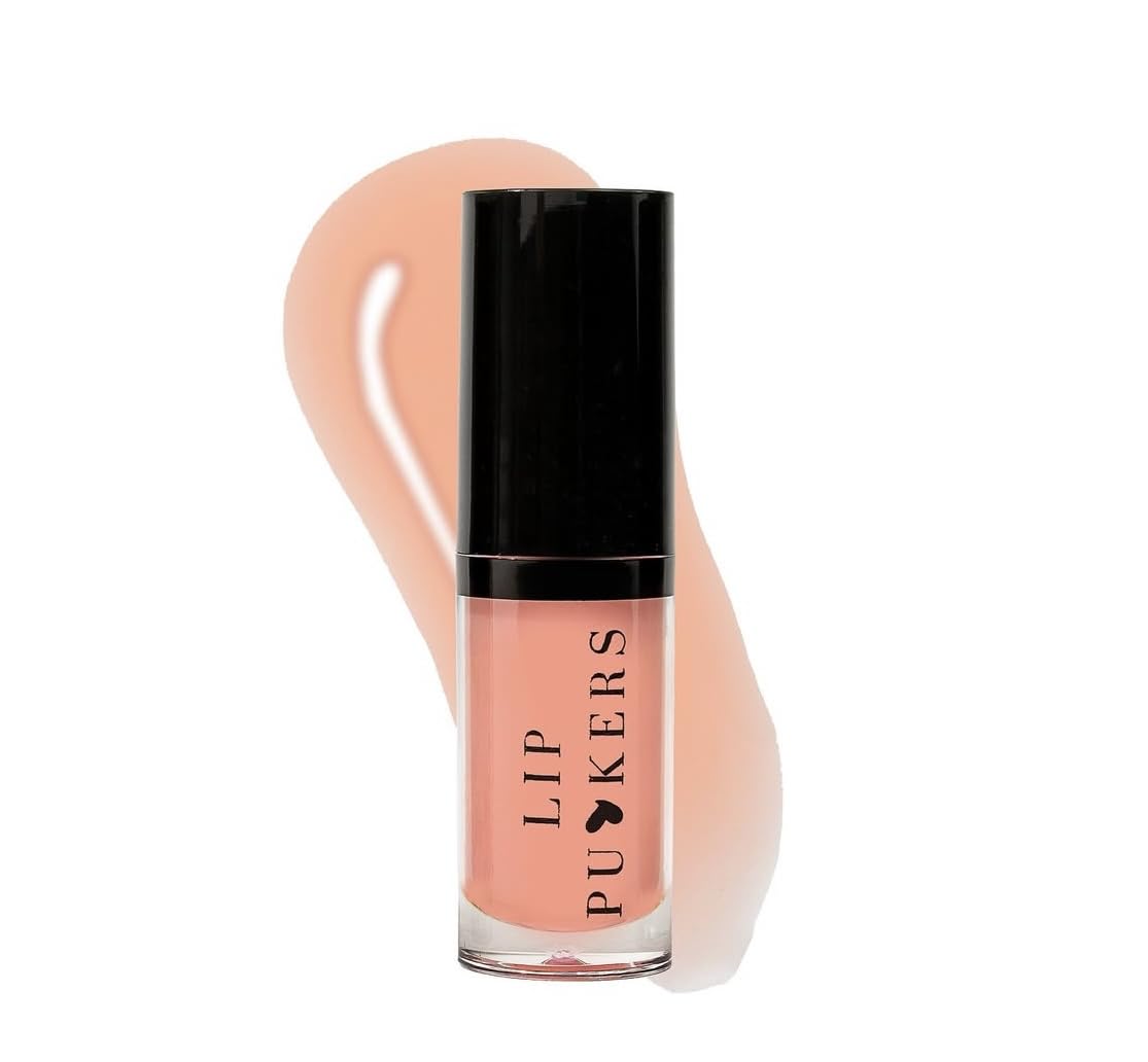 Nourishing Lip Oil with Jojoba & Apricot Oil, 0.18 oz, 5 Shades (Pink Haze)