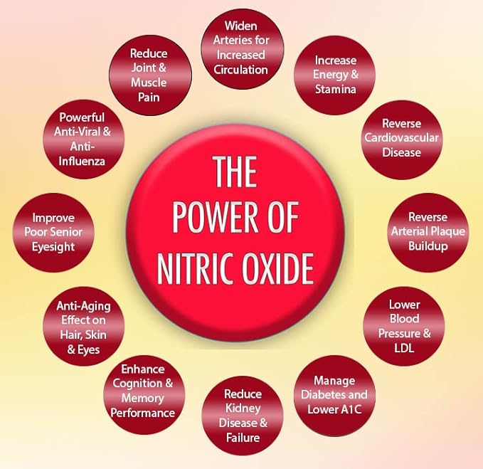 OxyBoost with ViNitrox - Nitric Oxide Supplement for Blood Pressure Support, Heart Health, Energy Boost, Circulation, and More (3 Bottles - 90 Servings)