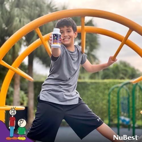 NuBest Tall 10+ - Height Growth Supplement for Children (10+) & Teens Who Drink Milk Daily, Height Growth Pills with Calcium, Vitamins & Minerals - Helps Height Increase - 12 Pack | 12 Month Supply