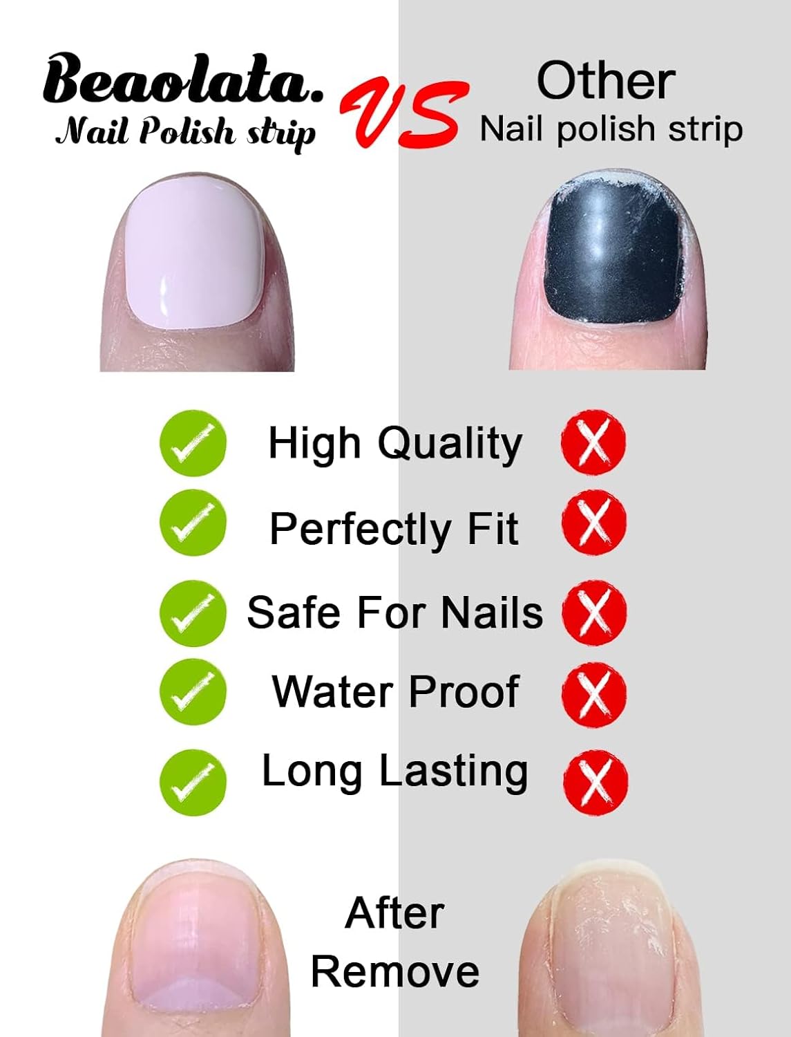 Nail Polish Strips, 32PCS Salon Quality Wraps, Long Lasting Gel Nail Stickers for Women Easy Apply& Remove (Taro Slushy)
