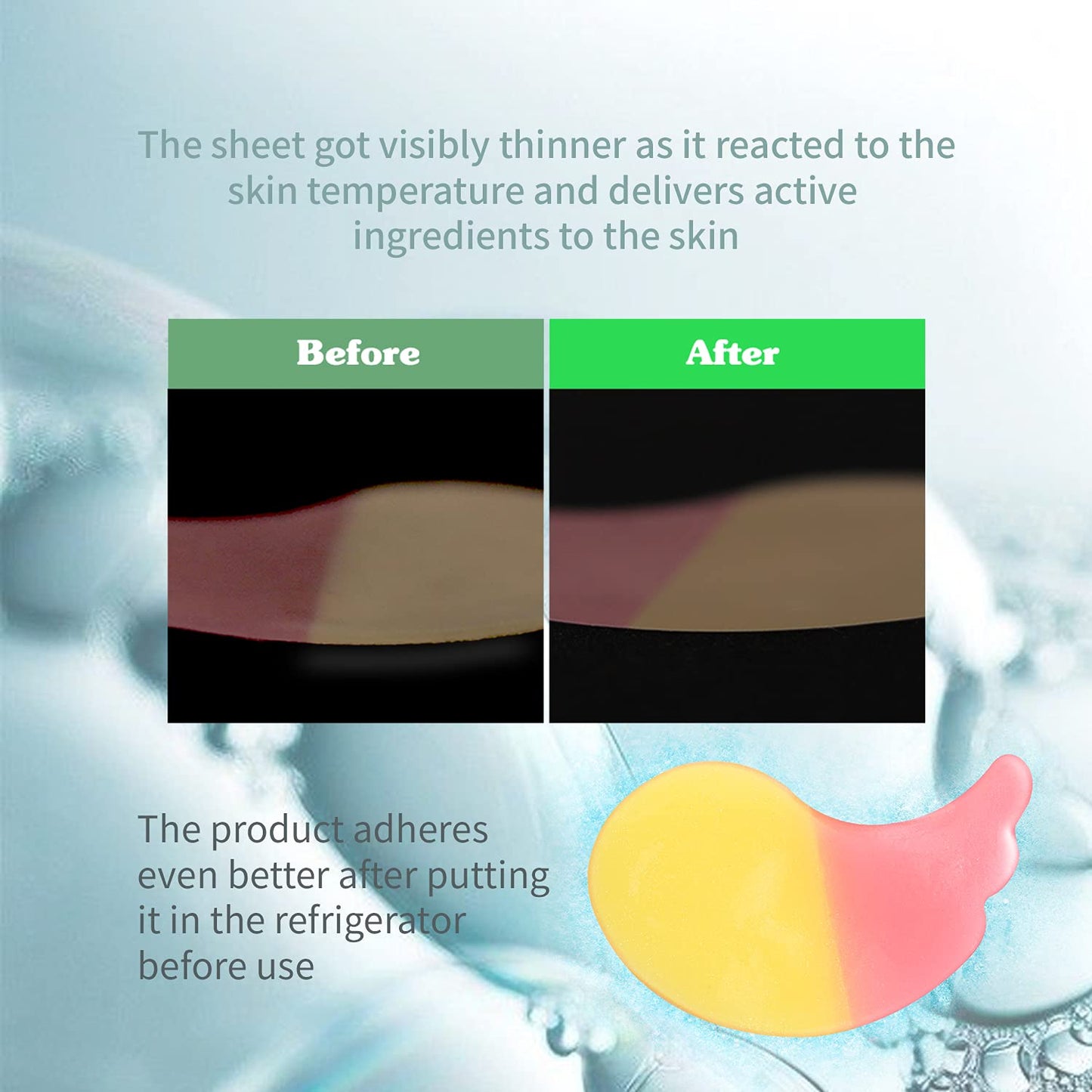 SNP Dual Pop Under Eye Patches | Eye Mask for Hydrating, Brightening and Firming All Skin Types | Treatment for Wrinkle and Puffy Eyes | Wrinkle Reduce Patches | Korean Skincare Eye Mask | 30 Patches