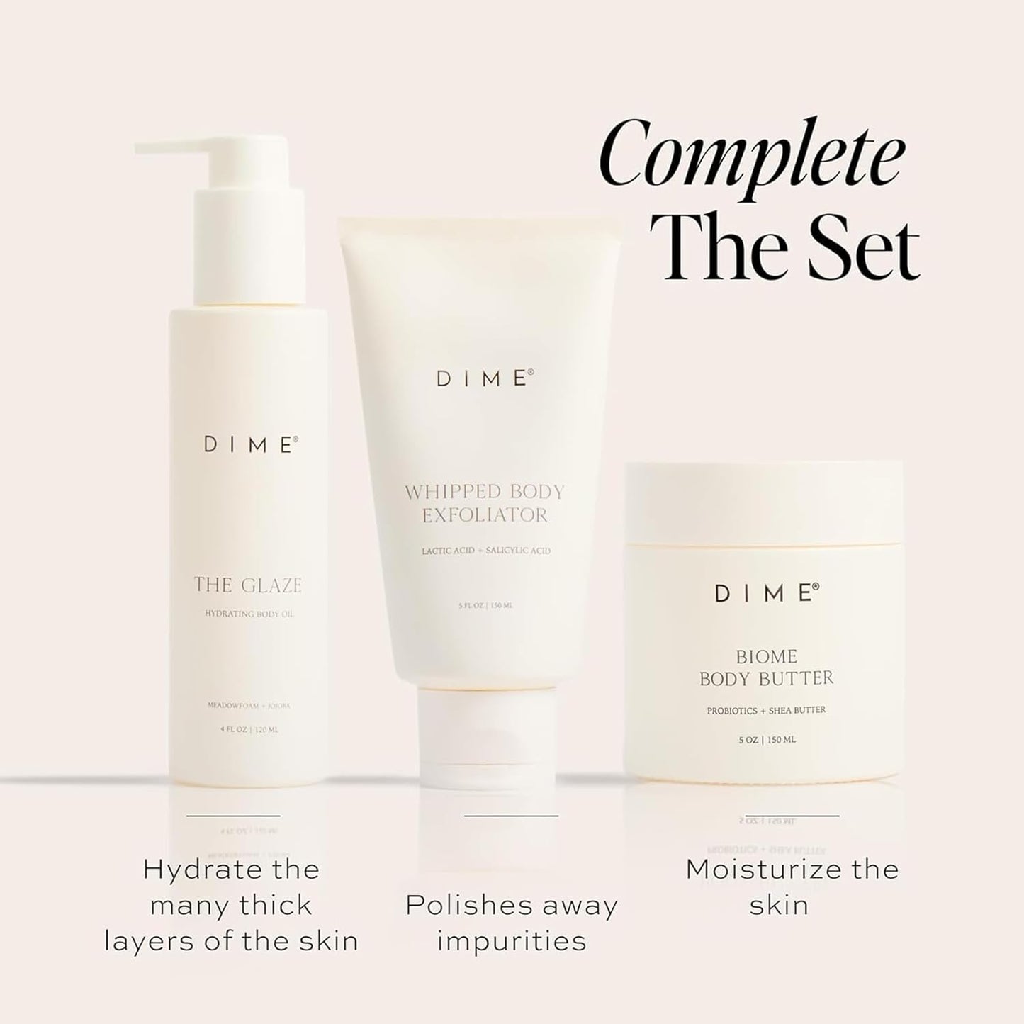 DIME Beauty Whipped Body Exfoliator
