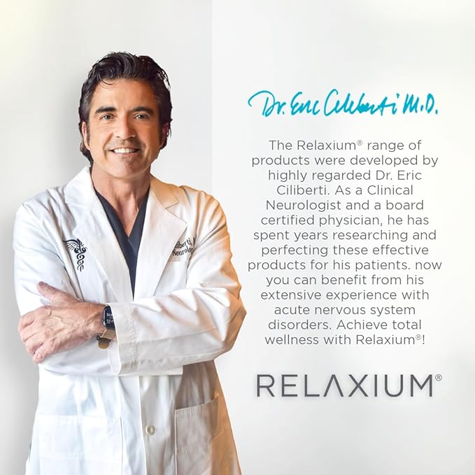 Relaxium Sleep Aid (New and Improved), Dietary Supplement, Non-Habit Forming, Supports Longer and Better Sleep, 60 Capsules, 30-Day Supply