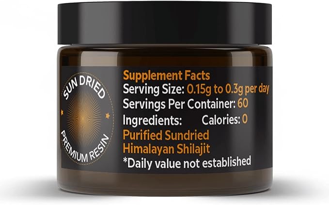 NutroTonic® Authentic Himalayan SHILAJIT® | 60 Days Sun Dried Organic Most Potent Premium Resin | Lab Tested for Safety | Natural Source of Fulvic Acid +86% & Humic Acid +10%