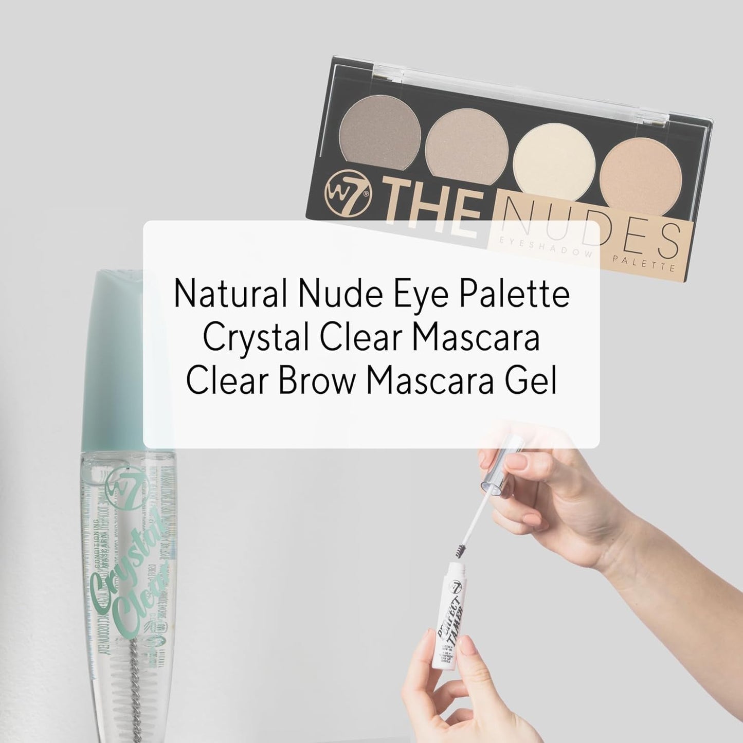 W7 Basic Essentials Set - 3 Piece Set - Natural Makeup Staples for Every Day