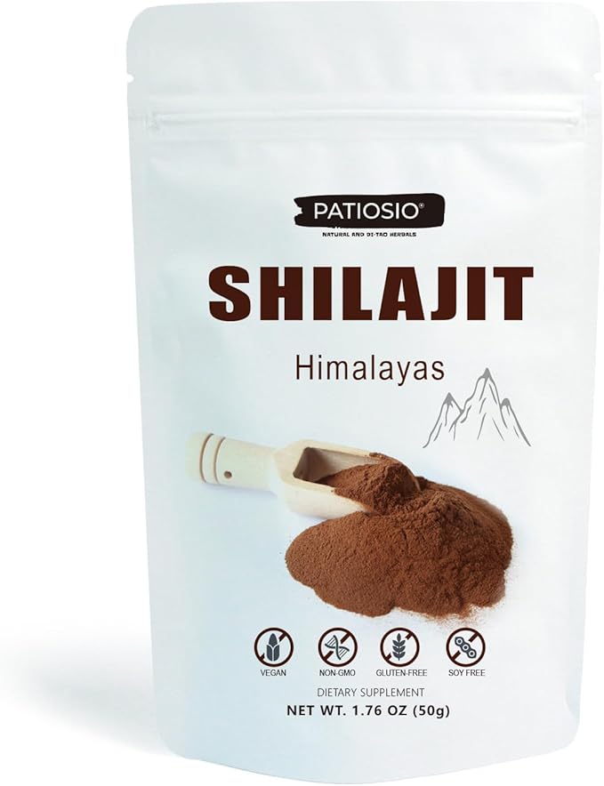 Shilajit Pure Himalayan Shilajit Powder - 200 Servings, with 50% Fulvic Acid and Trace Minerals, Enhanced Energy, Immune Support, Supplements for Men & Women, 1.76oz (50g)