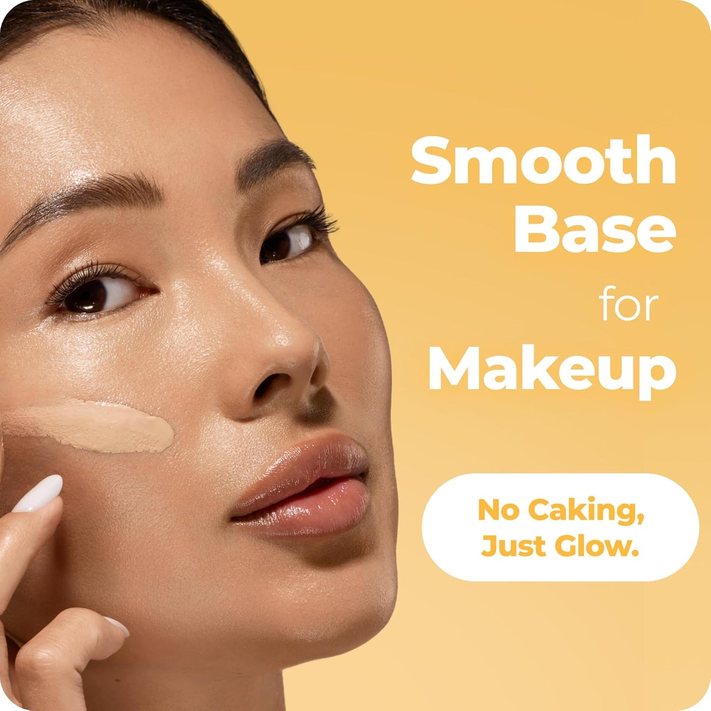 Moisturizer - Hydrating Face Cream for Dry Skin - Lightweight, Silky Texture - Collagen Boosting Peptides - Made in Japan - Wildflower Fragrance