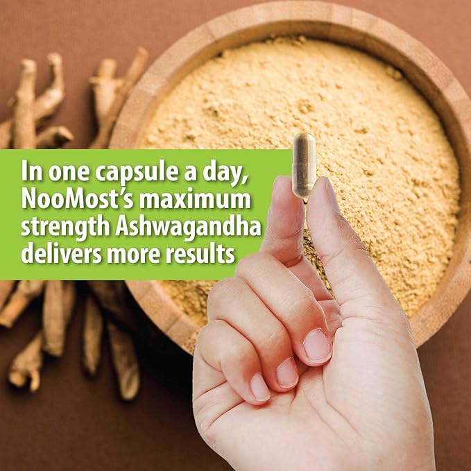 Organic Ashwagandha Capsules 2700mg w/Black Pepper Extract 20mg as Vegan Ashwagandha Supplements for Anti Stress Relief, Natural Mood Support, Energy & Focus, 2 Months