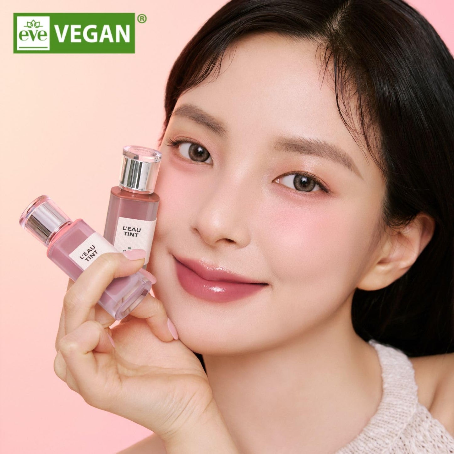 BBIA L’EAU Tint – Glossy & Glow Lip Stain, Watery Lip Tint, Non-Sticky, High Shine Finish, Long-lasting, Moisturizing, Lightweight, Natural, Daily Use, Vegan, Korean Lip Makeup (07 PEACH L'EAU)