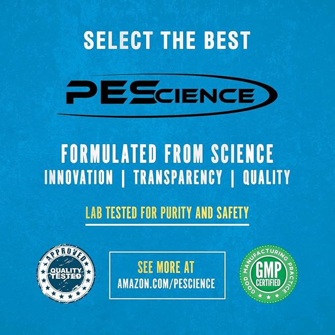 PEScience High Volume Nitric Oxide Booster Pre Workout Powder with L Arginine Nitrate, Green Apple, 36 Scoops, Caffeine Free