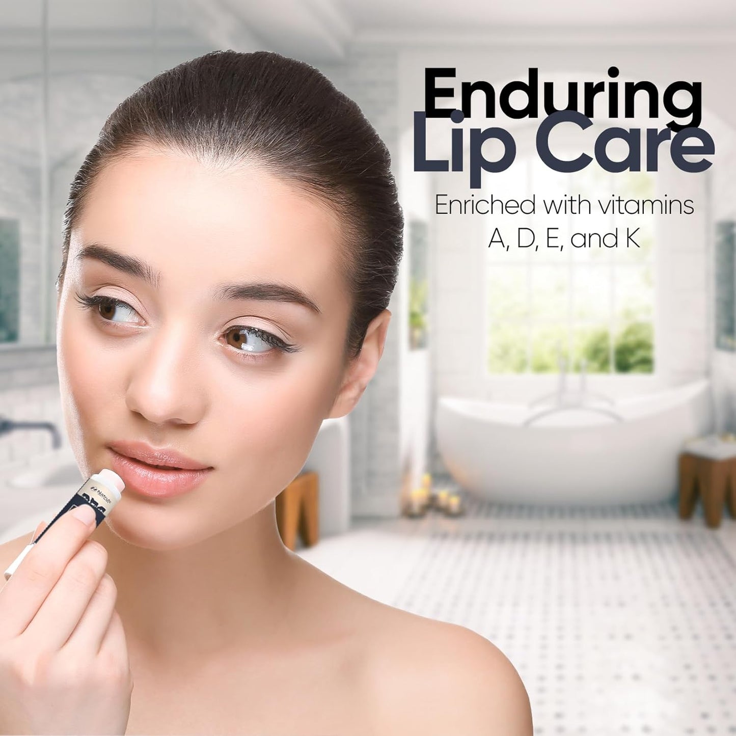 Beef Tallow Lip Balm – Natural Tallow Beeswax Chapstick – Hydrating Moisturizer Grass Fed Bison Tallow Balm Lip Care – Soothes Chapped, Dry Lips, Sensitive Skin – Long Lasting & Vitamin Rich USA-Made