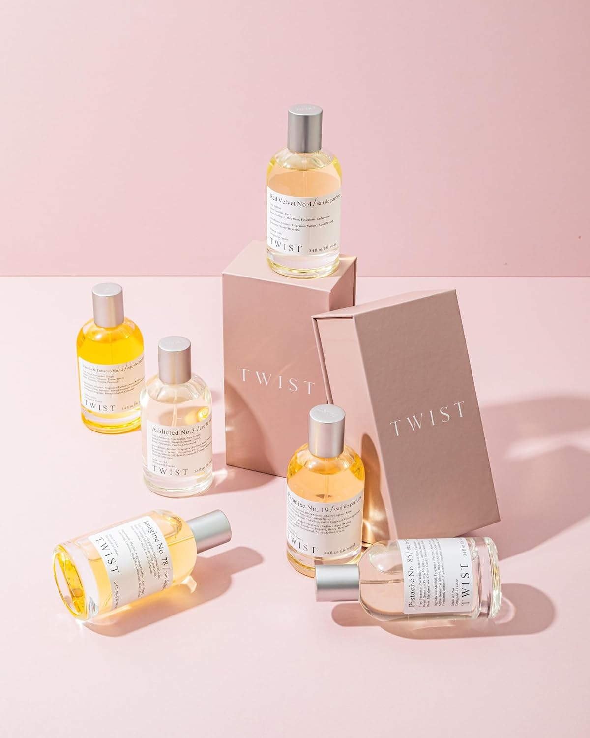 Twist - Black No. 24 - Eau De Parfum Inspired by TF Ombre Leather, Long-Lasting Perfume for Women & Men, Paraben Free, Vegan, Clean Ingredients, Unisex Fragrance - Spray 100 ml | 3.4 fl. oz.