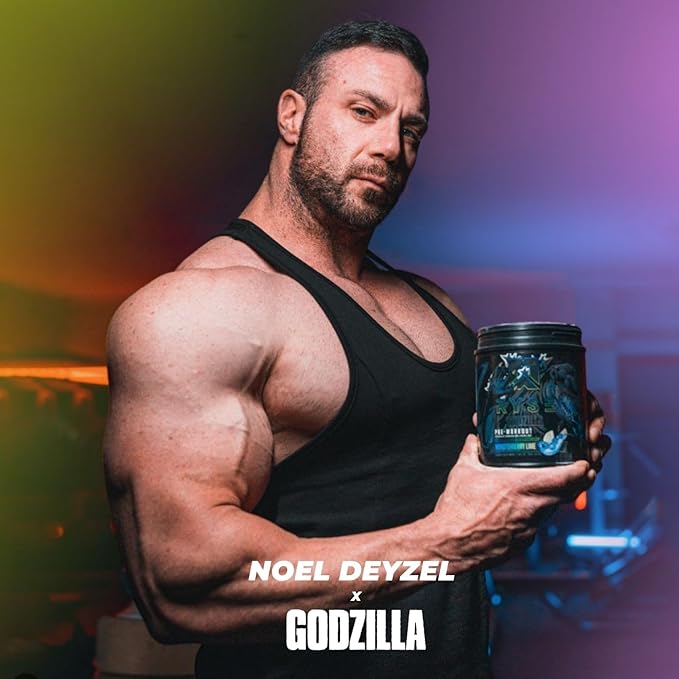 Ryse Noel Deyzel x Pre Workout | Intense Pumps, Energy, & Focus | Citrulline & Beta Alanine | 400mg Total Caffeine | 40 Servings (BlackBerry Lemonade)
