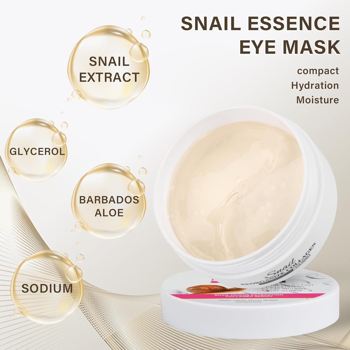 Under Eye patches (60 pcs)-Collagen Eye Mask,Brightening Eye Mask with Hyaluronic Acid, Cooling Eye Care for Puffy Eyes & Dark Circles Treatments,Reduce Under Eye Bags and Smooth Wrinkles