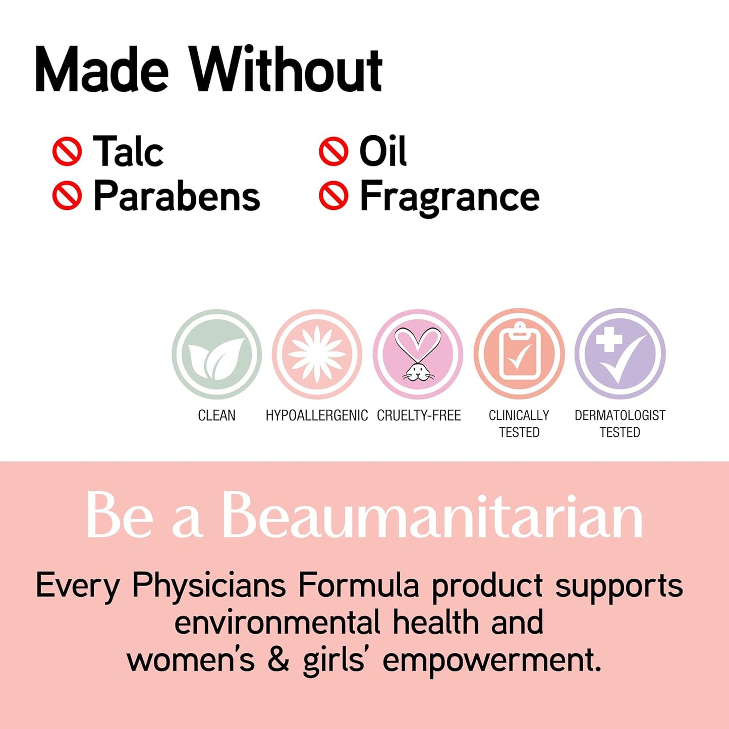 Physicians Formula Mineral Wear Talc-Free Airbrushing Pressed Powder, Full Coverage Mineral Face Powder for Sensitive Skin – Translucent