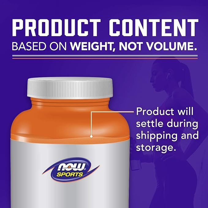 NOW Foods Sports Nutrition, L-Arginine Powder, Nitric Oxide Precursor, Amino Acids, 2.2-Pound