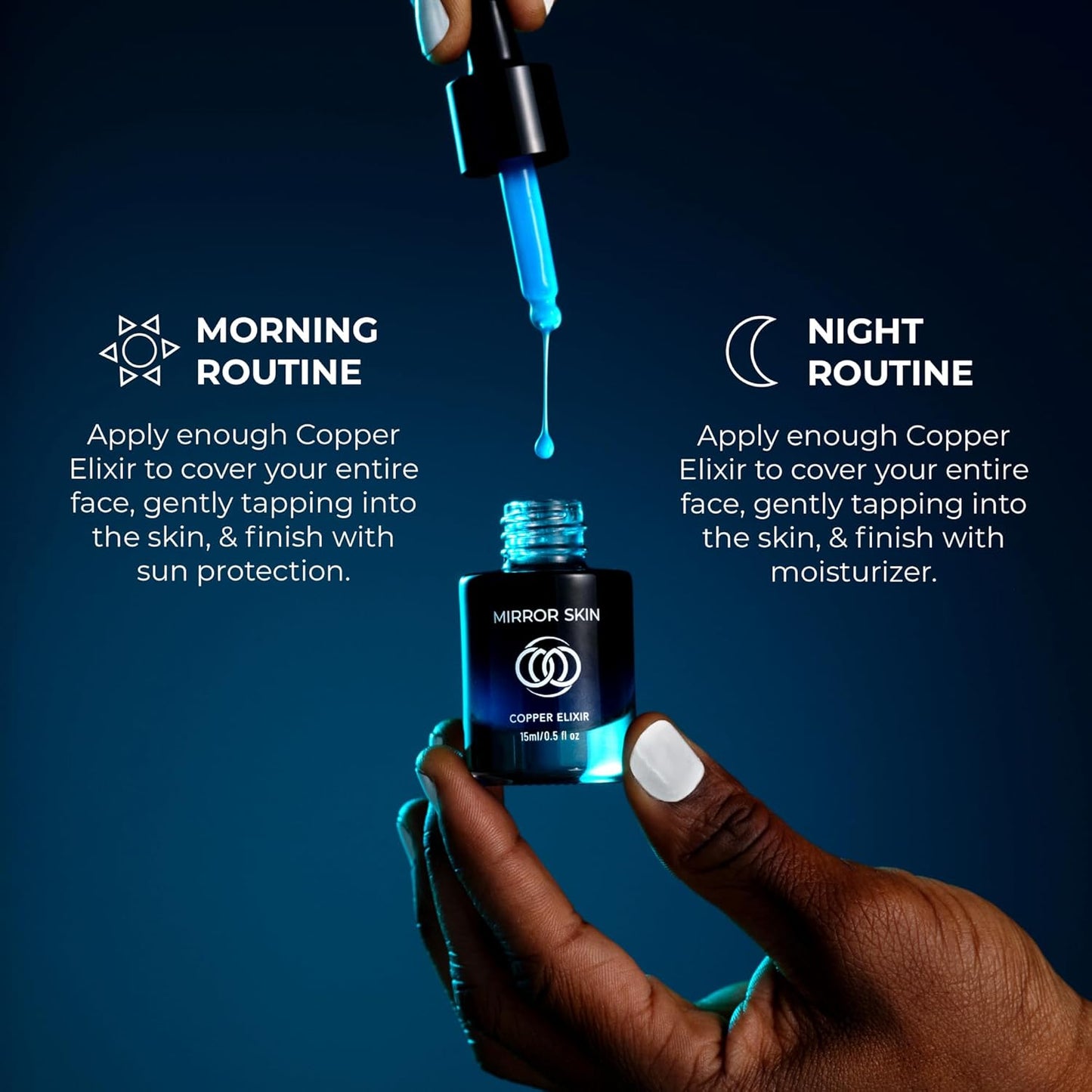 Copper Peptides Face Serum - Boost Collagen & Cell Renewal - Firm, Tone & Glow - Shea Butter, Witch Hazel & Apple Stem Cells - Facial Skin Care Products, Beauty & Self Care - (2 Pack)