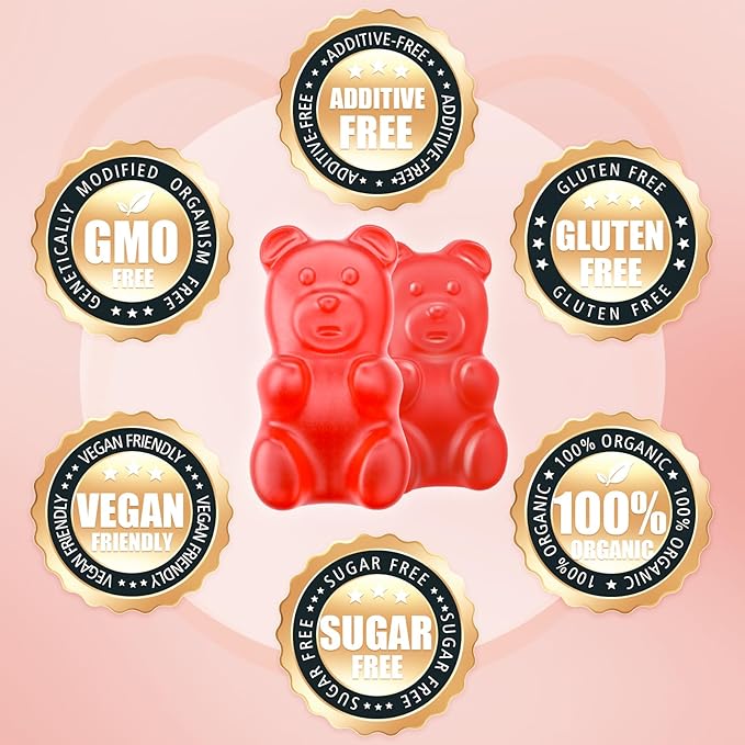 softbear Potassium Gummies for Adults, High Absorption Magnesium Potassium Supplement with Vitamin B6 for Leg Cramps & Muscle Health Sugar-Free Vegan Strawberry 120 Gummies