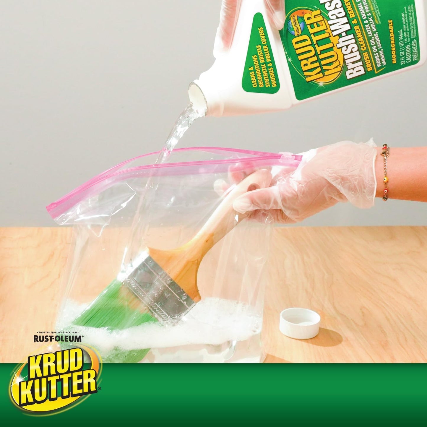 Krud Kutter BW326 Brush-Wash Cleaner and Renewer, 32 oz