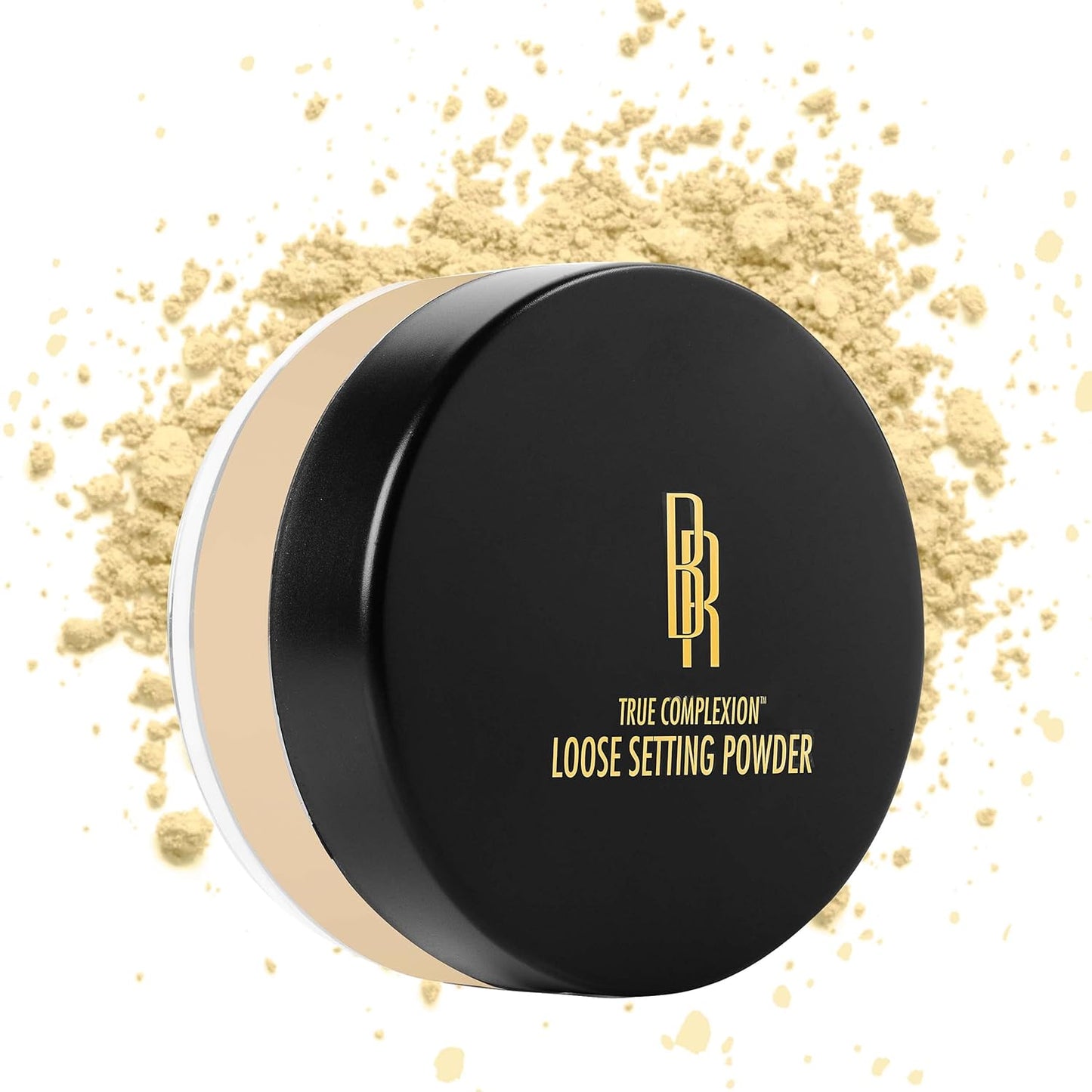 Black Radiance True Complexion Loose Setting Powder, Banana, 0.64 Ounce