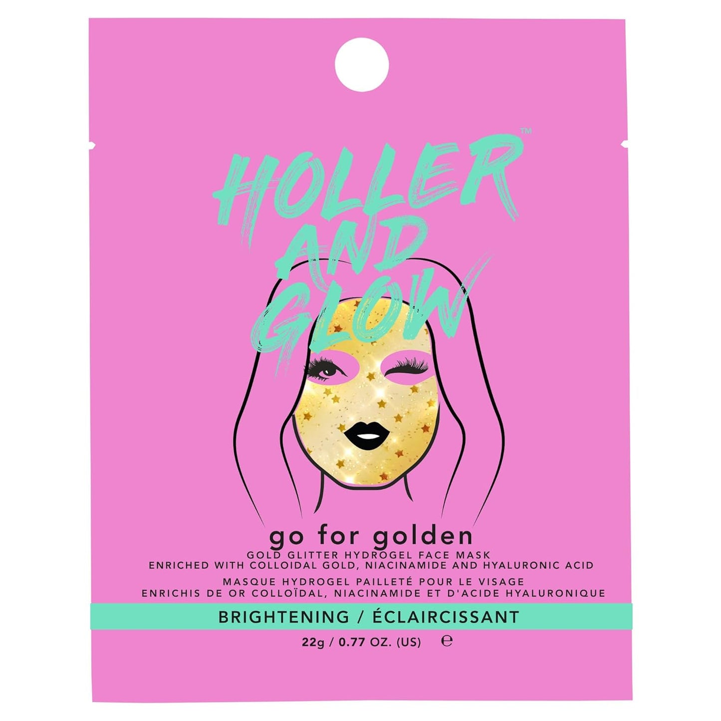 Holler and Glow Total Gold Getter 6-Piece Masking Set (Worth Value $20.94)