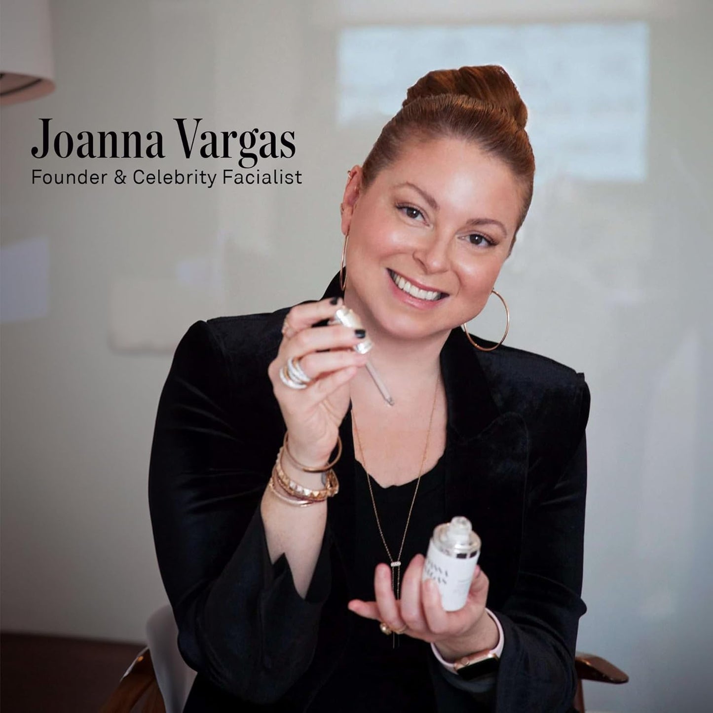 Joanna Vargas Eye Gel Mask – Hydrating Under Eye Patches with Hyaluronic Acid & Chamomile – Depuffing Eye Mask for Dark Circles, Puffiness & Fine Lines – Gel Eye Pads for Women – 1 Pair