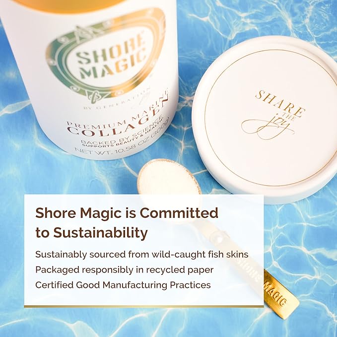Premium Marine Collagen Powder with Type I II III and IV Hydrolyzed Peptides for Women Men Sustainably Sourced Wild Fish Unflavored Certified Halal Kosher - 4 Month Supply (Price 3 Months)
