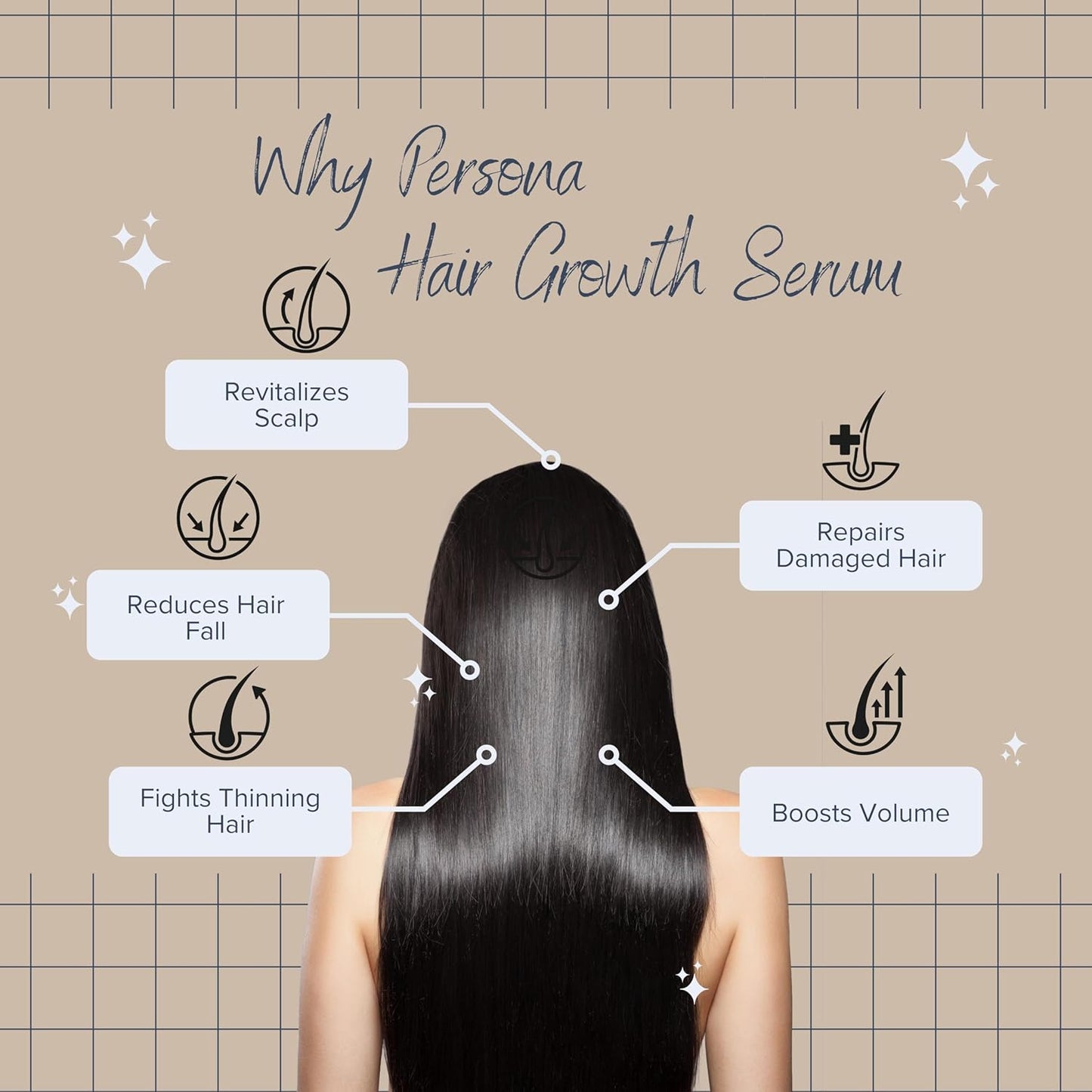 Hair Growth Serum – Advanced Biotin with Caffeine, Peptides, Botanical Extract for Thicker, Fuller, Longer Hair, Reduces Hair Thinning, Hair Regrowth Tonic, Hair Loss Treatment for Men & Women, 30ml