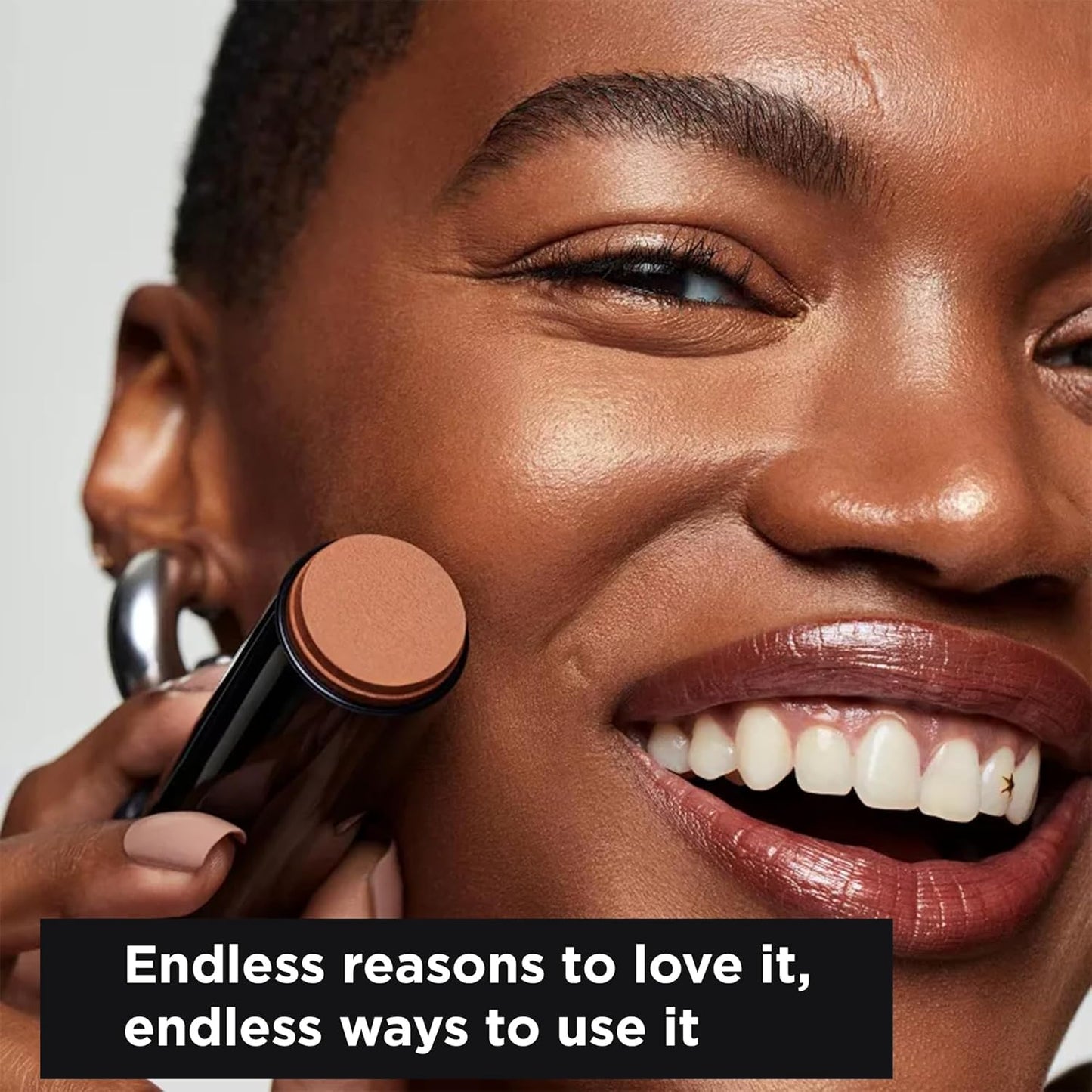 BLK/OPL Skin Perfecting Foundation Stick, SPF 15 Buildable & Blendable Face Foundation Makeup with Matte Finish - Full Coverage, Color Correcting & Sculpting - Hypoallergenic (Truly Topaz)