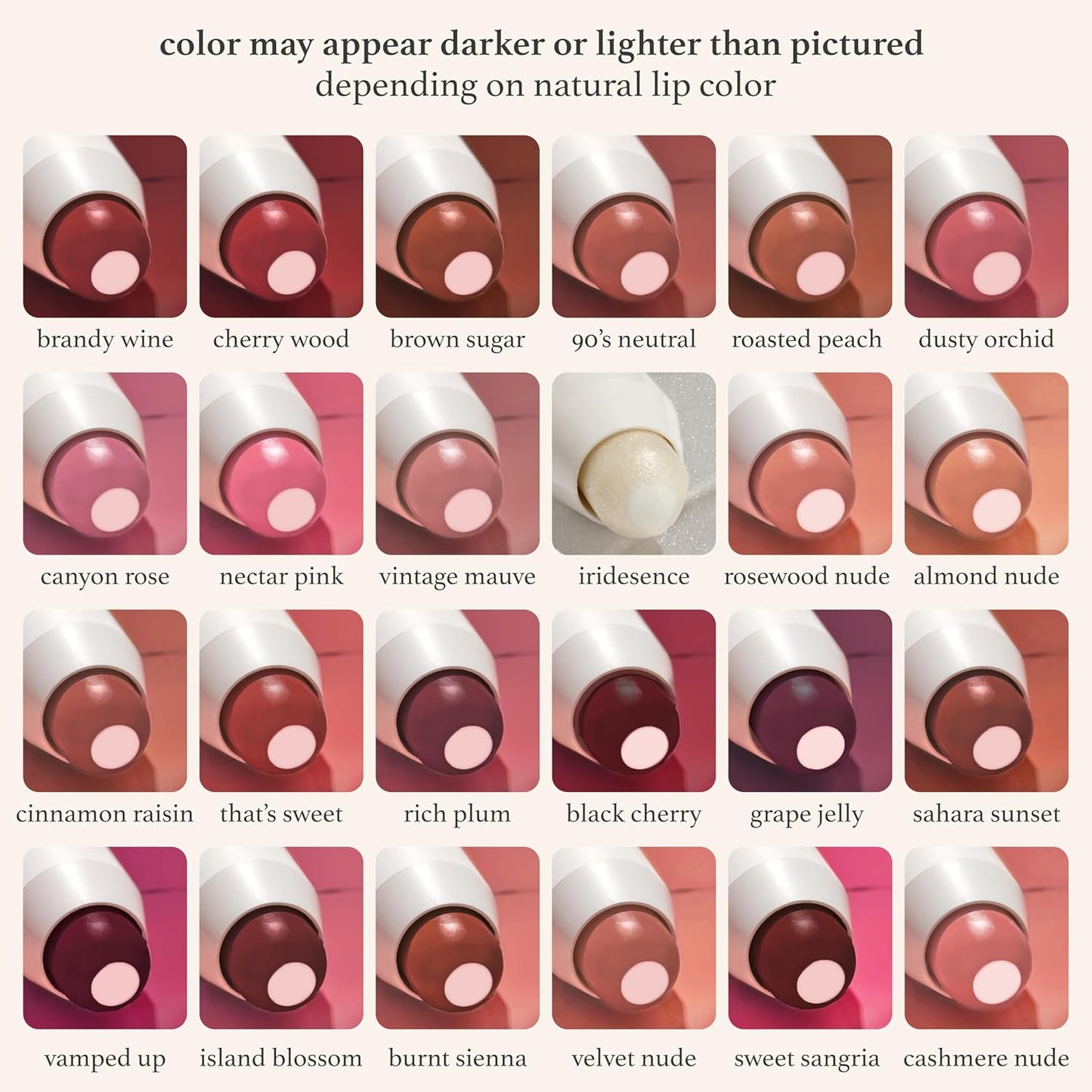 Julep It's Balm Tint of Color Lip Balm - Nectar Pink Creme | Hydrating Lip Color with Vitamin E Core | Natural Gloss Finish | Vegan & Cruelty-Free