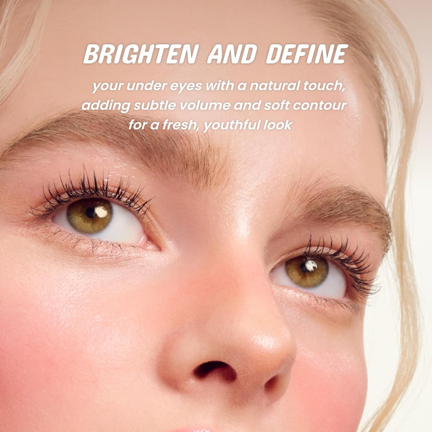 COLORGRAM Under Eye Highlighter Stick 07 Warm Peach | Silky-Smooth Long-Lasting Highlighter & Contouring Stick for Smudge-Proof, Shining Daily Makeup | K-Beauty Face Highlighters & Luminizers