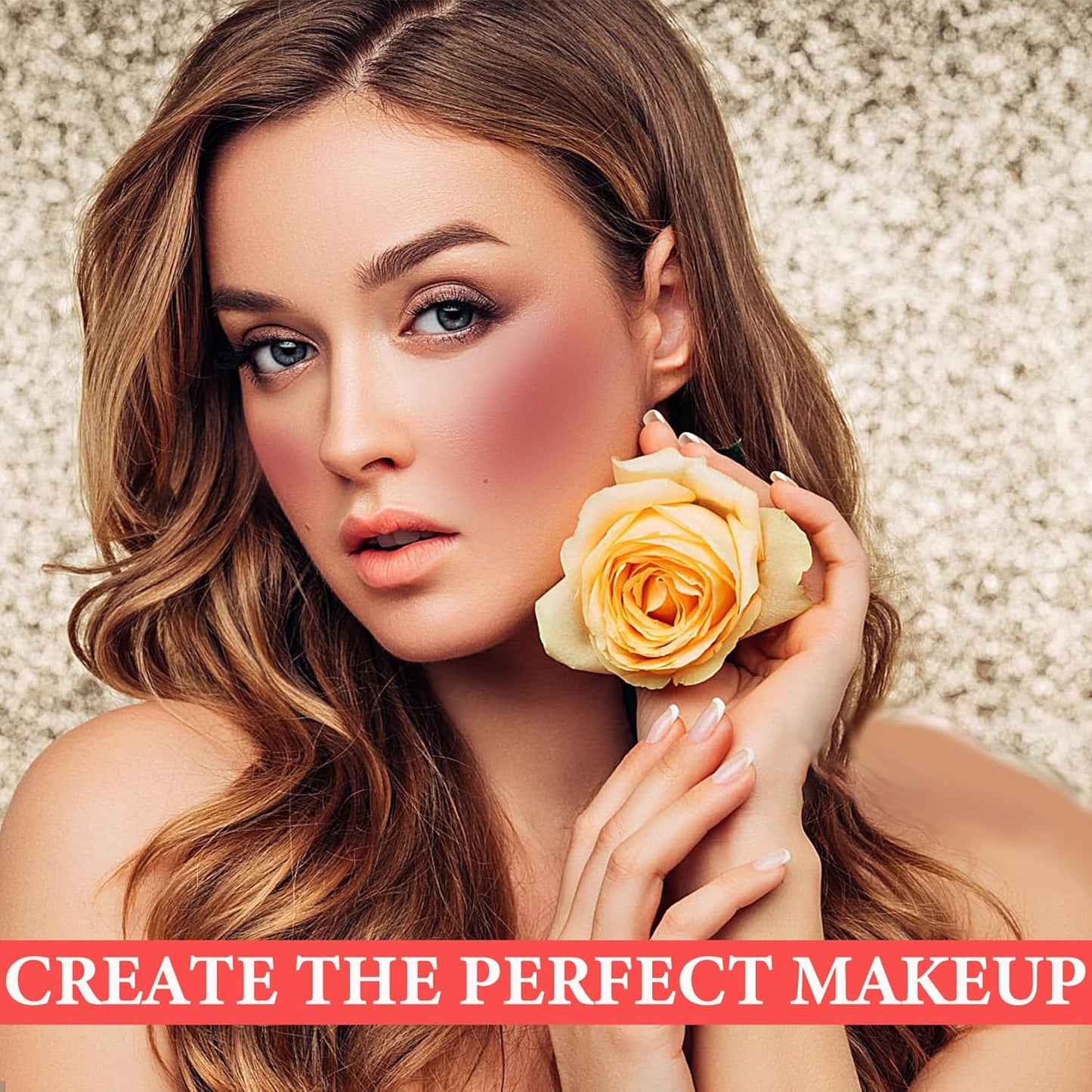 Cream Blush Stick Makeup,Blush Stick for All Skin Tones,Easy to Color,Soft Long Lasting Lightweight Blush Face Makeup Stick,Waterproof Multi Stick for Cheeks & Lip & Eyes(#102)