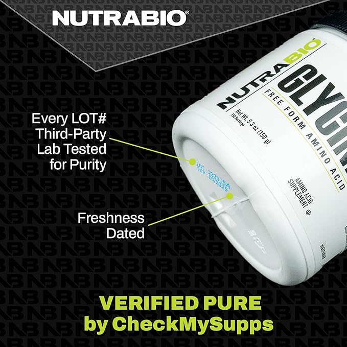 NutraBio 100% Pure L-Leucine - Muscle Recovery and Support - Naturally Fermented Free Form Amino Acid - Vegan, Non-GMO, Gluten Free - (500 Grams)
