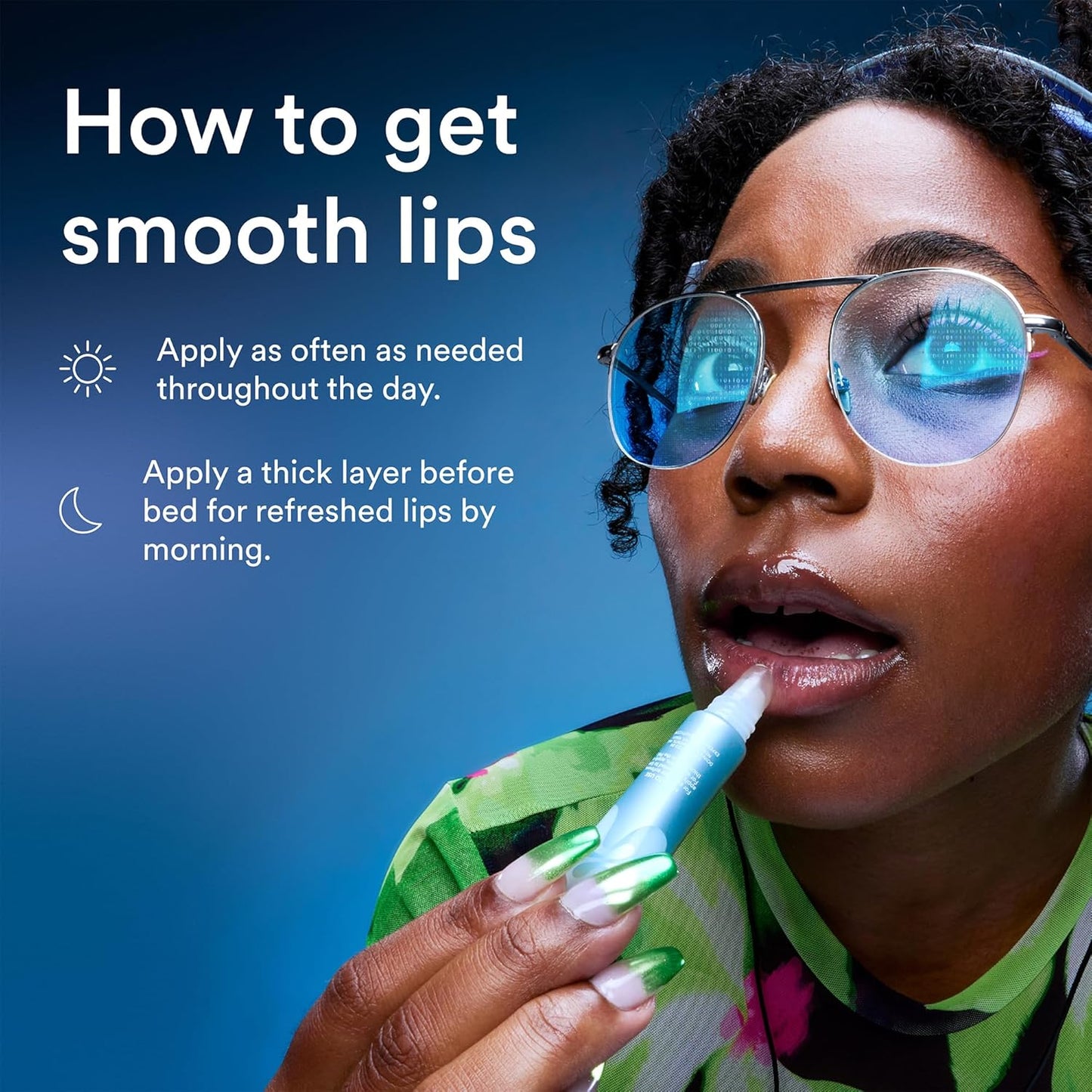 Experiment Softwear Smoothing Lip Treatment - 24hr Hydration with Squalane, Glycerin & Pomegranate Sterols - Intensive Moisture & Repair for Extra Dry, Flaky Lips - Vegan Lip Balm, .34 FL OZ