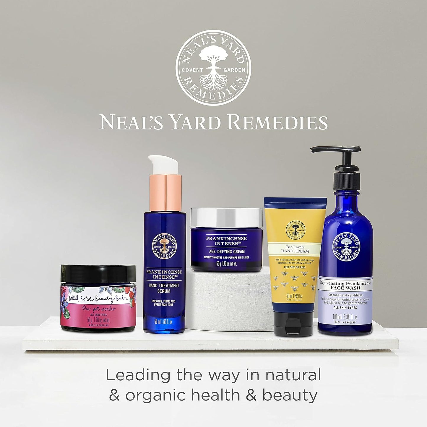 Neal's Yard Frankincense Toner with Aloe Vera & Tripeptide, Toning & Balancing for All Skin Types, Alcohol-Free, Vegan Approved, Cruelty-Free, 200mL