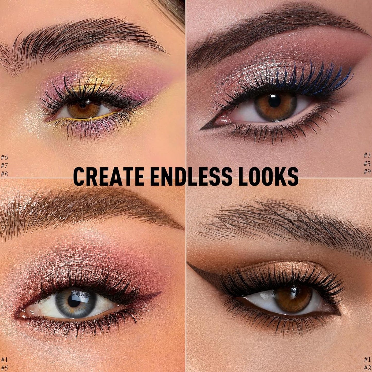 Eyeshadow Stick Matte Eye Shadow Pencil Cream to Powder Eye Brightener Crayon Long-Lasting Crease-Proof Neutral Eyeshadow Buildable & Blendable High Pigmented Eye Liner Makeup for Women, 2 PECAN