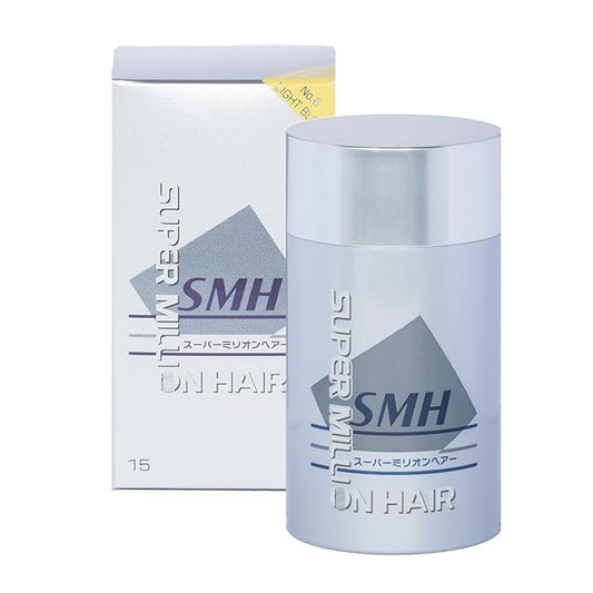 SMH Hair Fibers MADE IN JAPAN – Instantly Conceals Thinning Hair –Long-Lasting – Sweat, Water & Wind Resistant – Hair Loss Solutions For Men & Women (Light Blond, 15g)