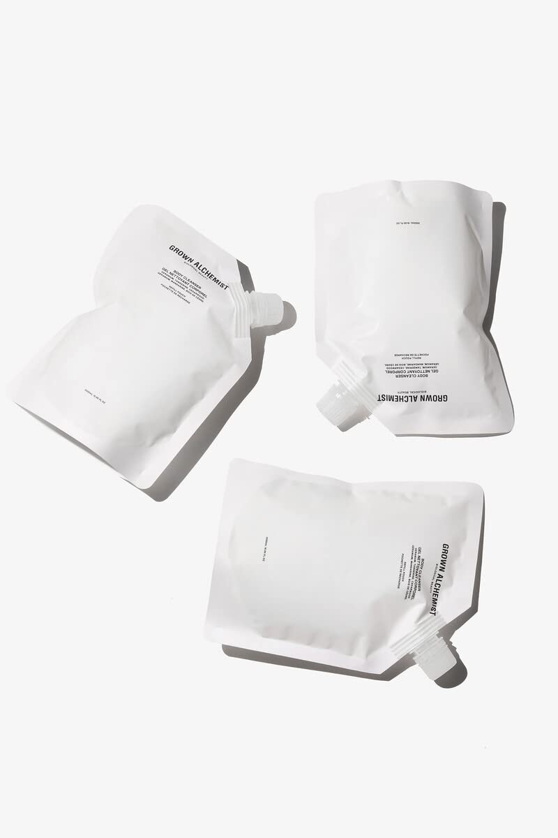 Grown Alchemist Body Cleanser, Geranium, Tangerine & Cedarwood. Gentle Body Wash that Hydrates and Cleanses Skin (500 ml).