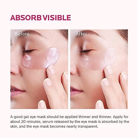 ZealSea 8 Pairs Under Eye Masks for Dark Circles and Puffy Eyes - Hydrating Eye Patches, Gel Eye Patches Eye Bags Treatment for Women - Cling to Eye Moisturizing Lighten Fine Lines