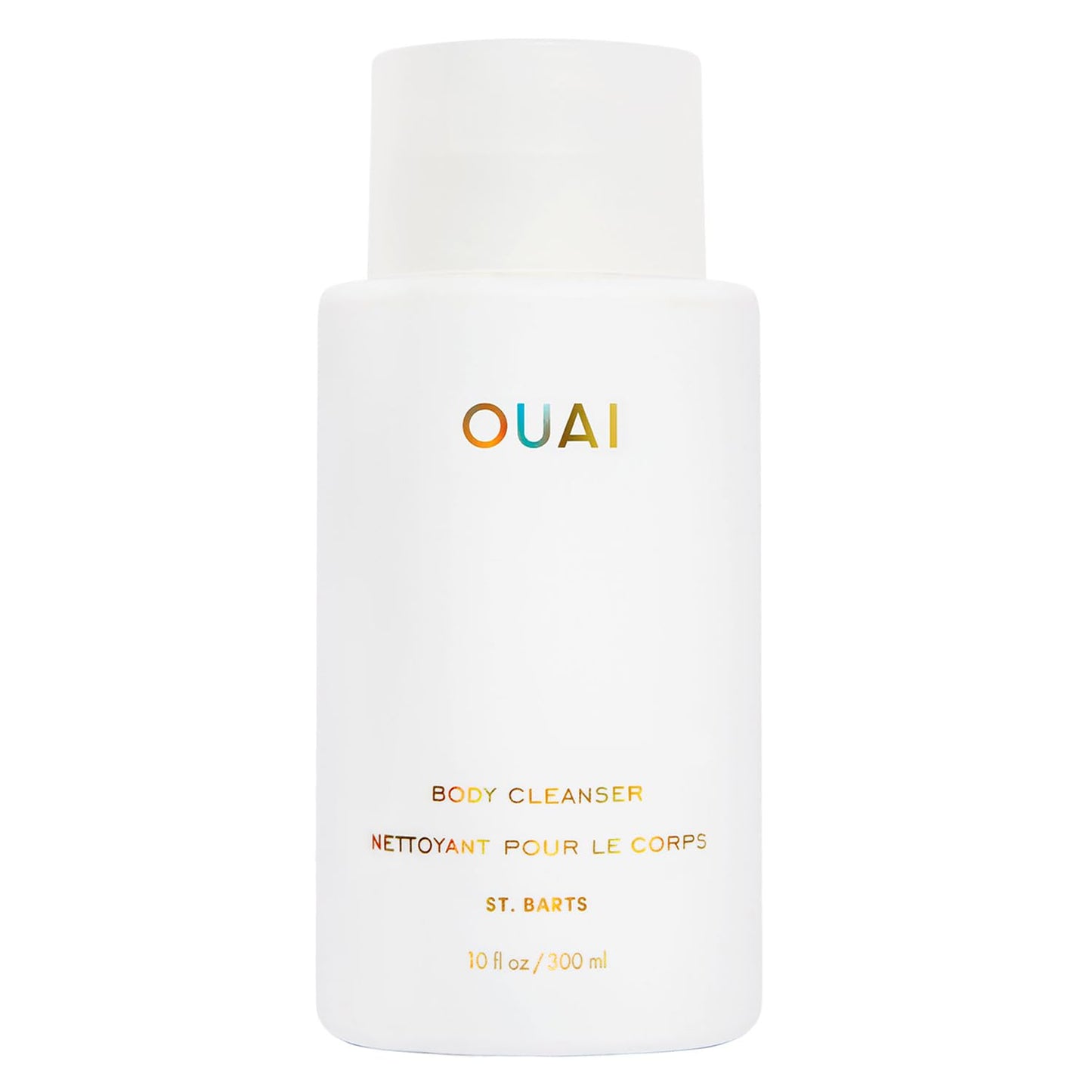 OUAI Body Cleanser, St. Barts - Foaming Body Wash with Jojoba Oil and Rosehip Oil to Hydrate, Nurture, Balance and Soften Skin - Paraben, Phthalate and Sulfate Free Skin Care Products (10 Fl Oz)