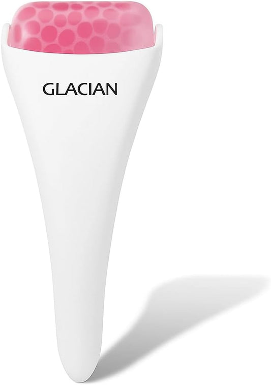 CRYO FACE Roller: Premium Ice Roller for Face Lift, Wrinkles, Double Chin Reducer, Self Care Gifts, Skin Care Tools, Radiant Glow (White)