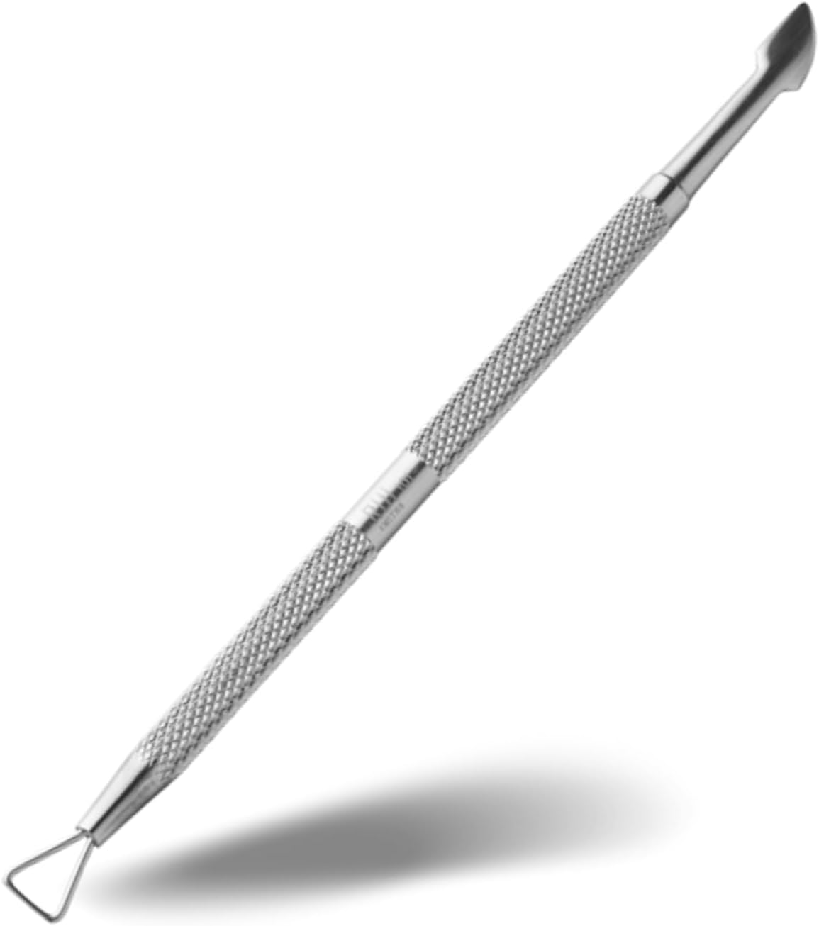 Rui Smiths Pro Cuticle Pusher with 2 Ends - Stainless Steel Manicure Tool - Style 101