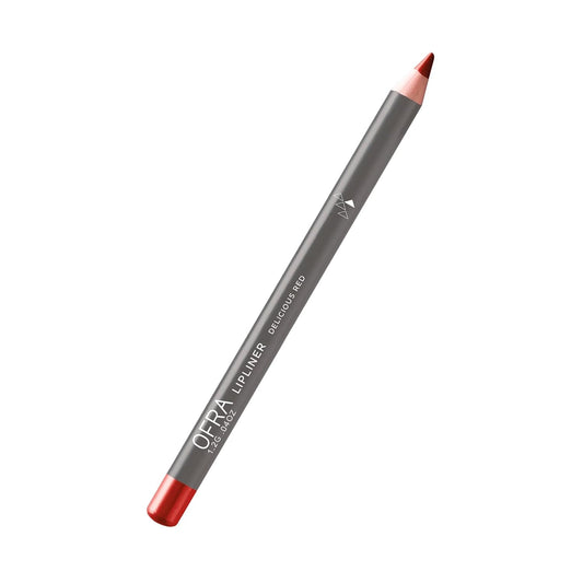 Ofra Lipliner Pencil - Delicious Red| High-Pigment Lipliner for Defining & Shaping Lips | Long-Lasting Wear Lipliners | Glide-On Formula for All-Day Perfection | 0.04oz