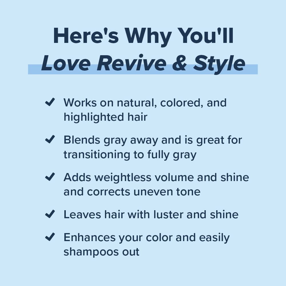 Truhair Revive and Style Color Mousse (Silver)