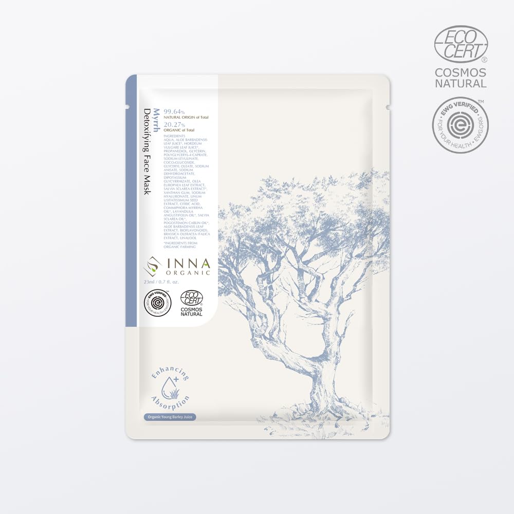 INNA FIRST PICK SET, Anti-aging, Deep Hydration, Soothing, Luxury Clean Beauty, Home SPA, EWG and COSMOS Certified, Pack of 5…