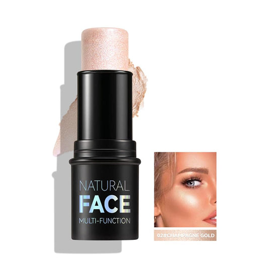 Highlighter Contour Stick, Milk Makeup Contour, Blush Sticks, Highlight Contour Palette, Glint Highlighter, Make Up Highlighter, Contouring Stick, Highlighter Makeup Stick, 02#CHAMPAGNE GOLD