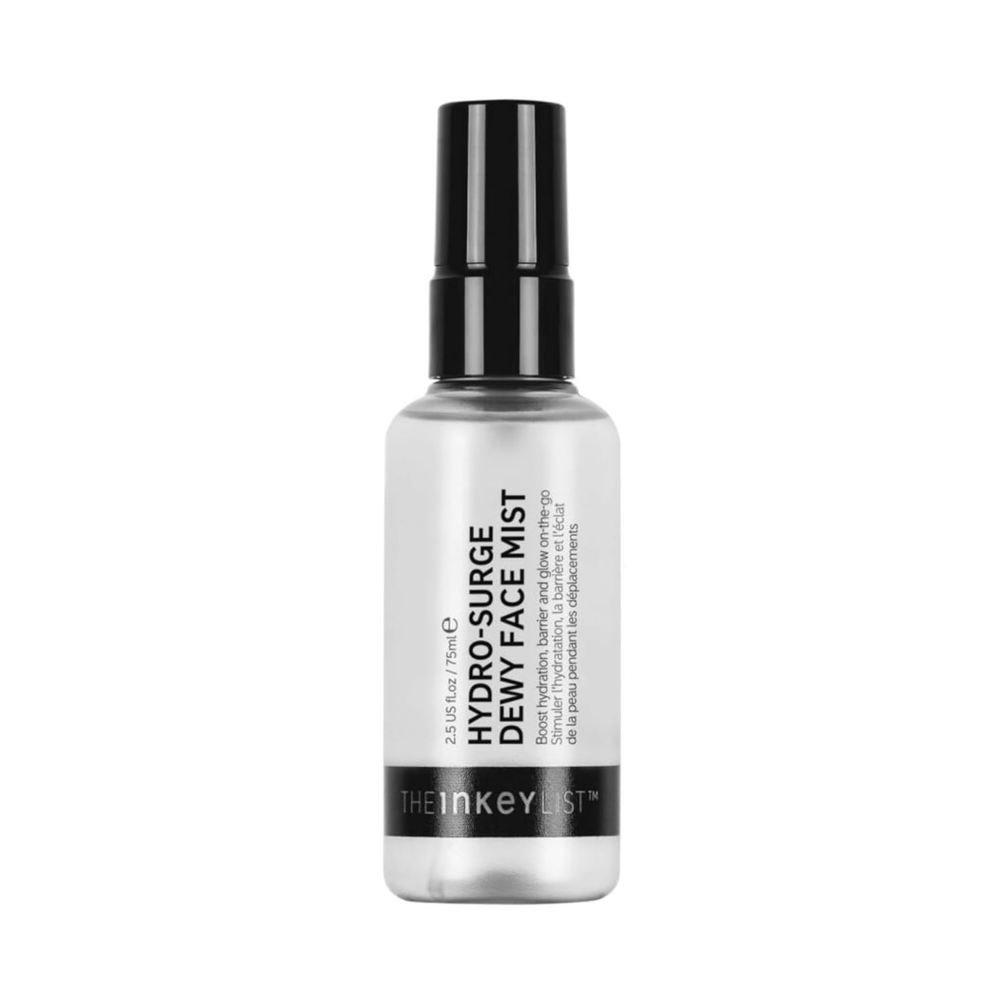 The INKEY List Hydro-Surge Dewy Face Mist 2.6 fl oz, Hydration Boosting Spray, Fragrance-Free & Alcohol-Free, Gentle Formula for Sensitive Skin, On-The-Go Application, Vegan Friendly