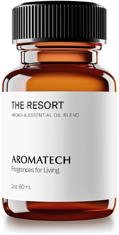 AromaTech The Resort Fragrance Essential Oils - for Aroma Oil Scent Diffusers (2 Fl Oz (Pack of 1), The Resort)