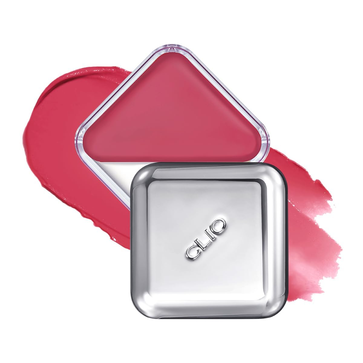 CLIO Essential Lip & Cheek Tap, Easy to Use, Glides on Effortlessly, Non-Greasy, Travel-Sized Creamy & Blendable Color For Lips & Cheeks (04 FROM BERRY, One Size)