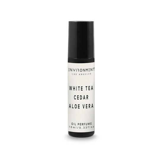 ENVIRONMENT Inspired by 5-Star Hotels WSTN 10ml Roll-on Perfume (White Tea | Cedar | Aloe Vera) Body Oil Fragrance, Roll On Oil, Body Fragrance for Women & Men, Luxury Scents, Vegan & Cruelty-Free